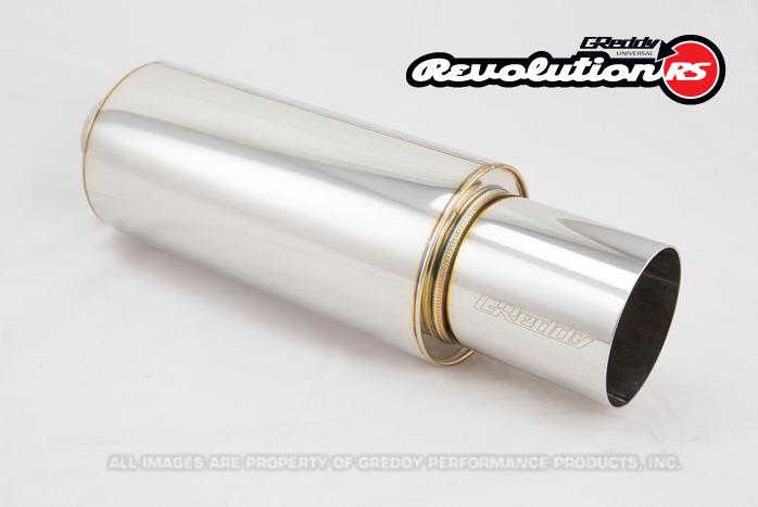 GReddy 11001130 3.0in Universal Revolution Muffler