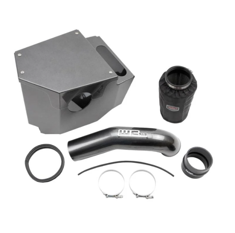 Wehrli WCF100702-GW 20-24 Chevrolet 6.6L L5P Duramax 4in Intake Kit - Gloss White