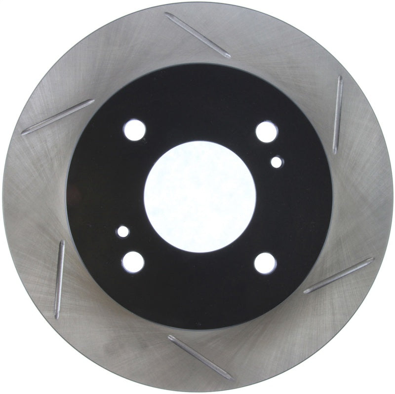 Stoptech 126.42042SL StopTech Power Slot Slotted 89-98 240SX w/ or w/o ABS 4 Lug Rear Left Rotor