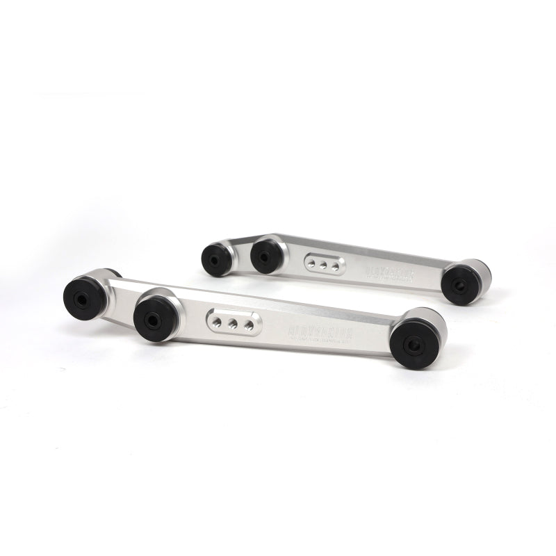 BLOX Racing BXSS-21203-RAW-V2 90-01 Integra, 89-95 Civic, CRX, Del Sol V2 Billet Rear LCA Poly Bushings - Raw