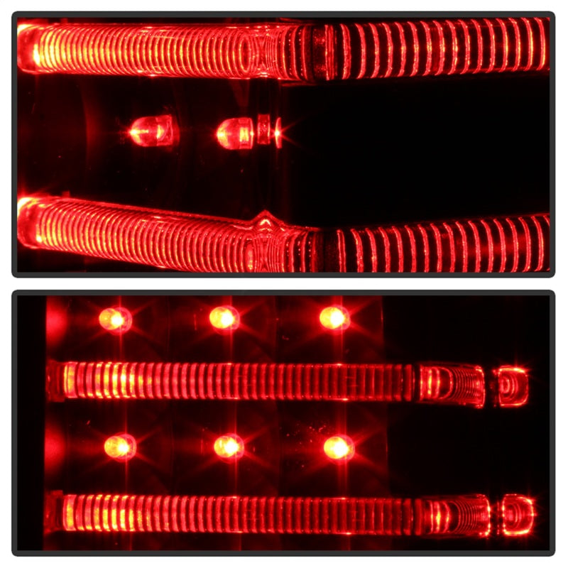 SPYDER 5017697 xTune Hummer H3 06-09 ( Non H3T ) LED Tail Lights Black ALT-ON-HH306-LED-BK
