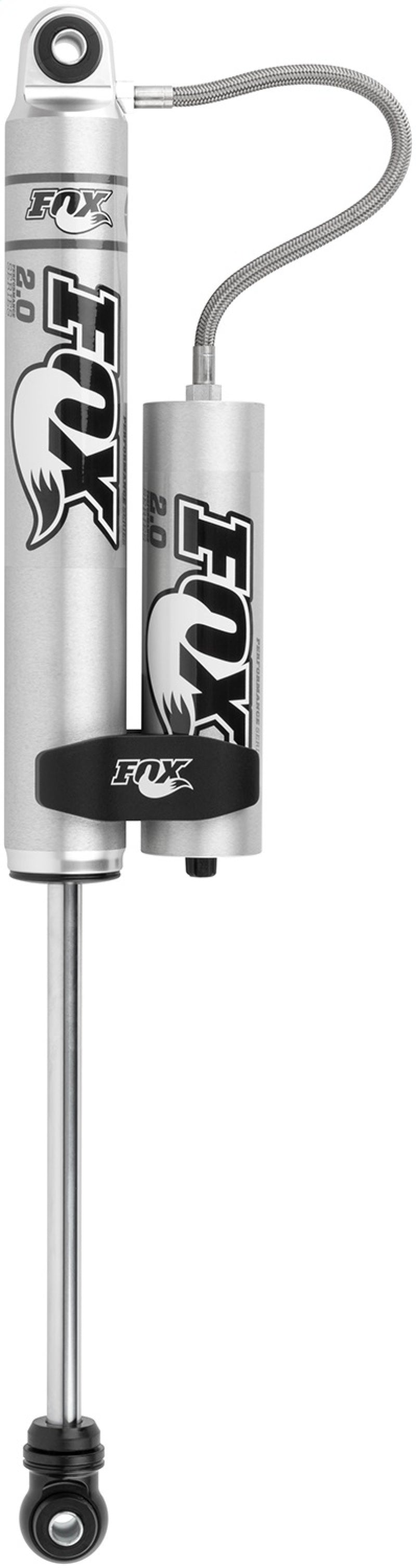 FOX 985-24-052 Fox 2.0 Performance Series 10.1in. Smooth Body R/R Shock Aluminum / Std Travel / Eyelet Ends - Black
