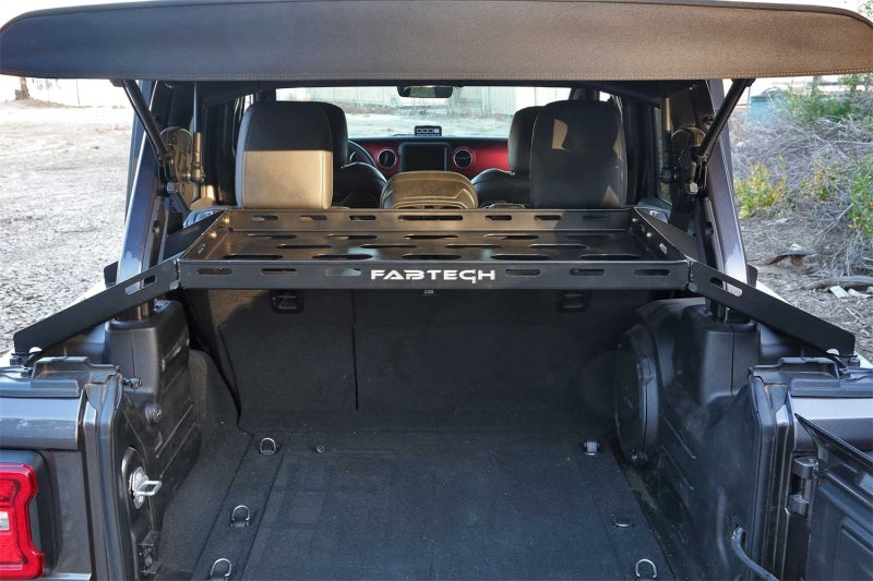 Fabtech FTS24211 18-21 Jeep JL 4WD 4-Door Interior Cargo Rack