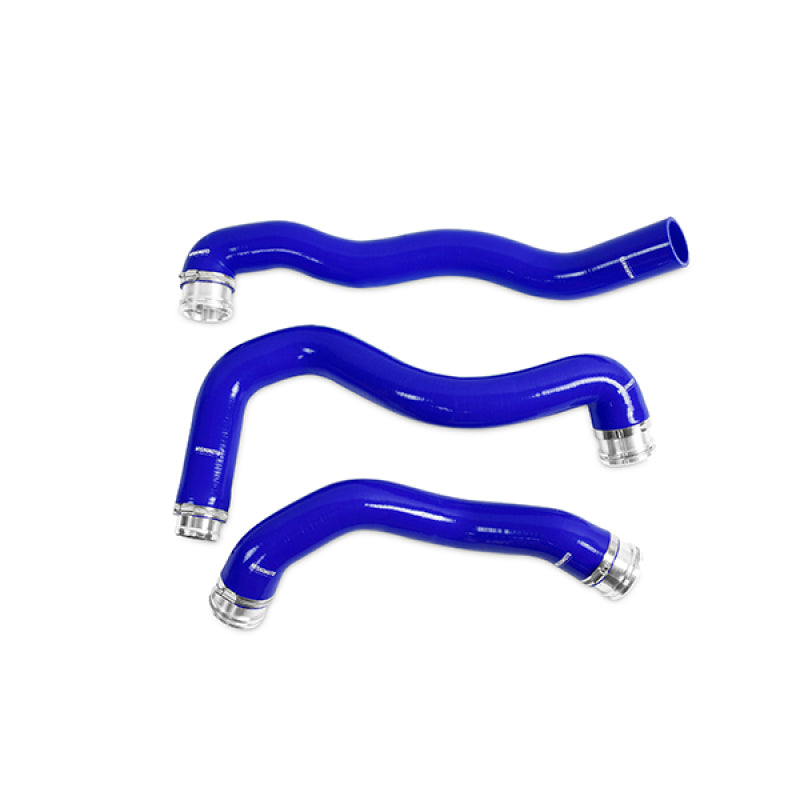 Mishimoto MMHOSE-F2D-08BL 08-10 Ford 6.4L Powerstroke Coolant Hose Kit (Blue)