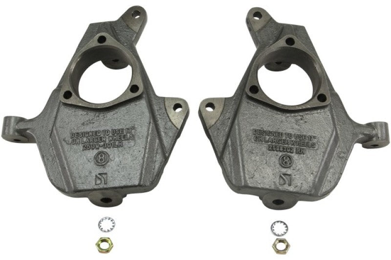 Belltech 2508 DROP SPINDLE SET 99-06 GM 1500 ALL -17inch+ RIMS