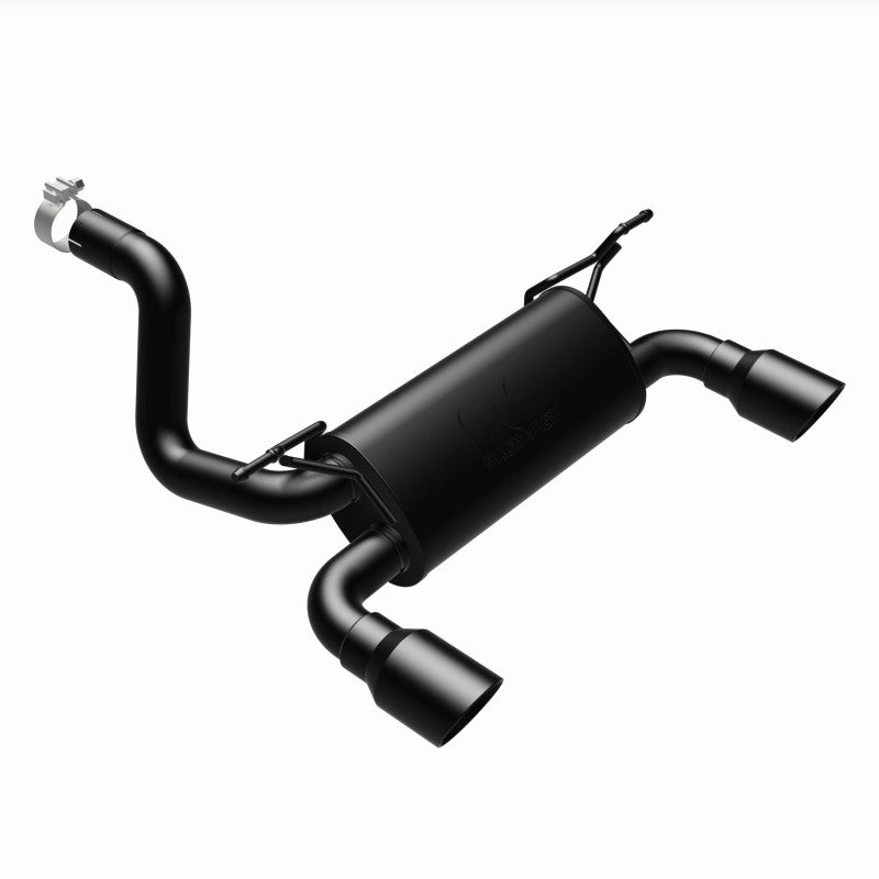 Magnaflow 19388 MagnaFlow 2018+ Jeep Wrangler 3.6L Dual Black Tip Axle-Back Exhaust