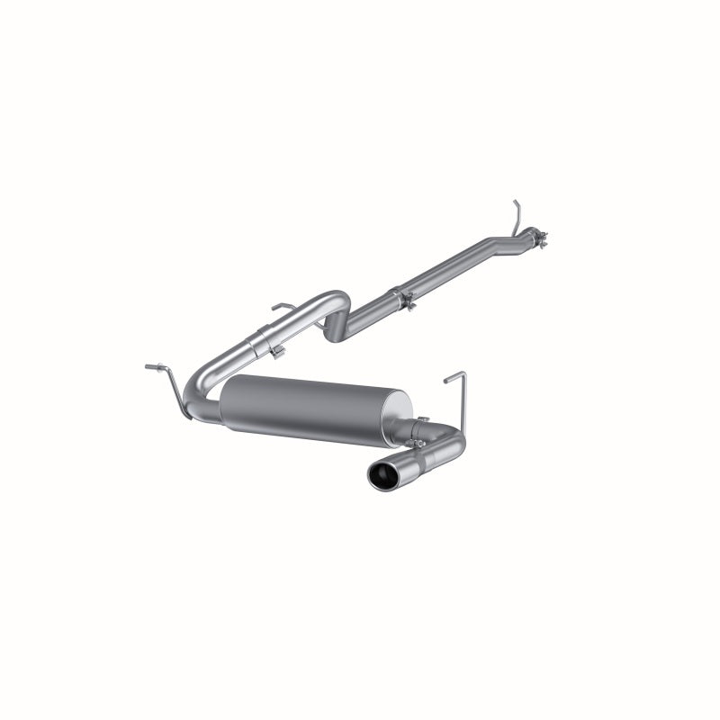 MBRP S5526AL 12 Jeep Wrangler/Rubicon 3.6L Cat Back Single Rear Exit Alum Exhuast