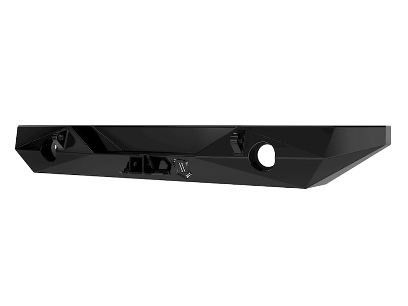 ICON 25218 07-18 Jeep Wrangler JK Pro Series 2 Rear Bumper w/Hitch/Tabs