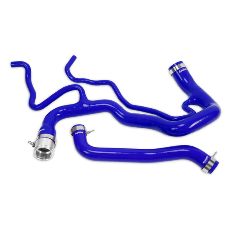 Mishimoto MMHOSE-DMAX-11BL 11+ Chevrolet Duramax 6.6L Blue Silicone Coolant Hose Kit
