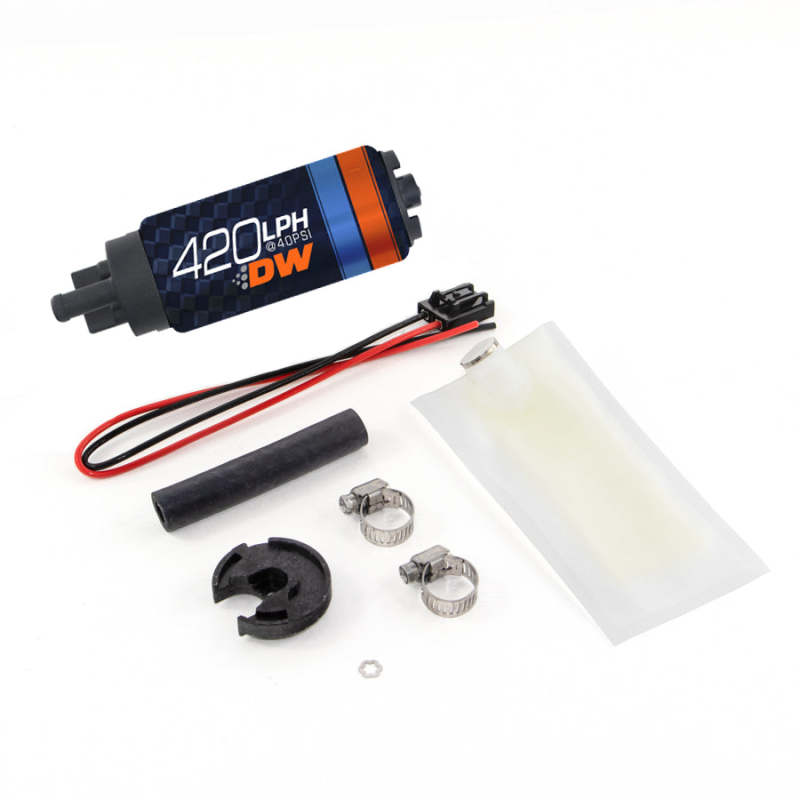 DeatschWerks 9-421-0848 Deatschwerks DW420 Series 420lph In-Tank Fuel Pump w/ Install Kit For Miata 94-05