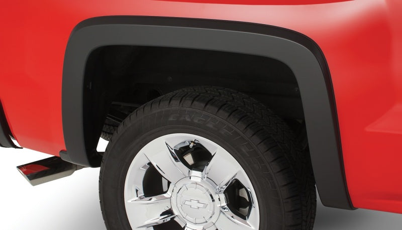 Bushwacker 40080-02 07-13 Chevy Silverado 1500 Fleetside OE Style Flares 2pc 78.7/97.6in Bed - Black