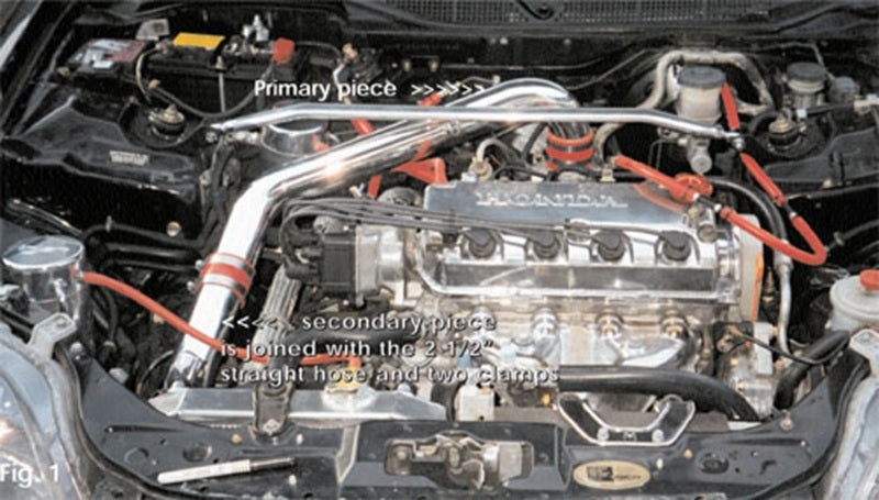 Injen RD1540BLK 96-00 Honda Civic Cx Dx Lx Black Cold Air Intake