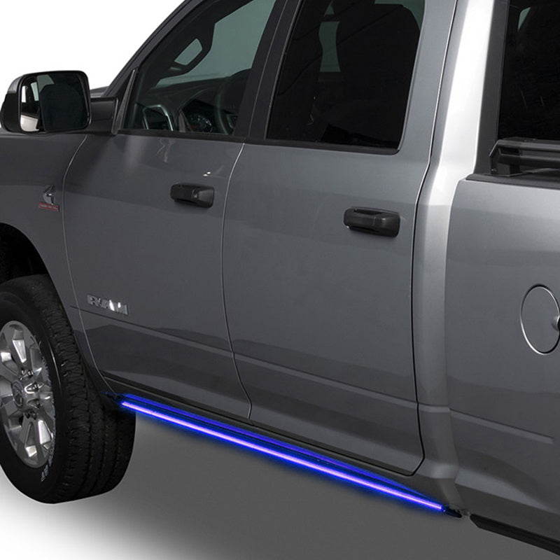 Putco 901601660 19-23 Dodge RAM E Blade Sideliner Blade Rocker Kit Red & Blue LEDs