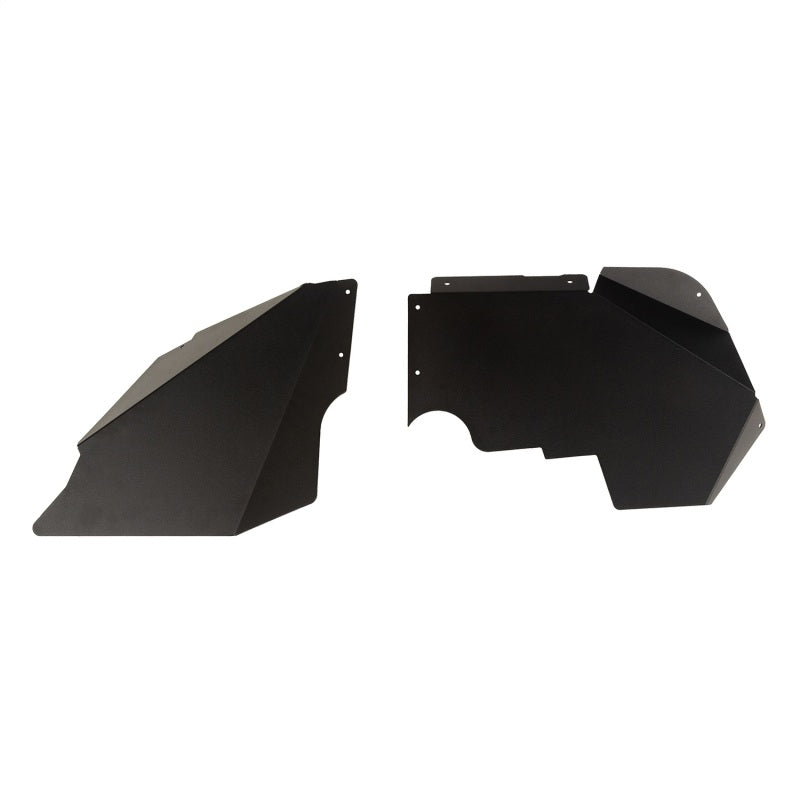 Rugged Ridge 11615.07 Aluminum Fender Liners Front Black 07-18 Jeep Wrangler JK/JKU