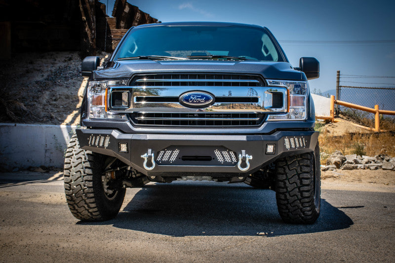 DV8 Offroad FBFF1-08 2018+ Ford F-150 Front Bumper w/ Light Holes