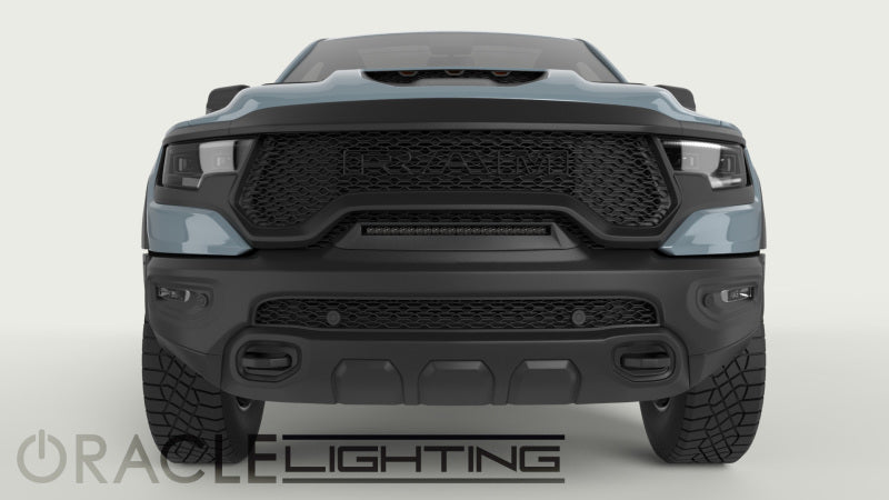 ORACLE Lighting 5885-001 19-22 RAM Rebel/TRX Front Bumper Flush LED Light Bar System - White SEE WARRANTY