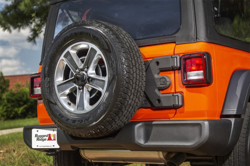Rugged Ridge 11546.56 Spartacus HD Tire Carrier Hinge Casting 18-20 Jeep Wrangler JL