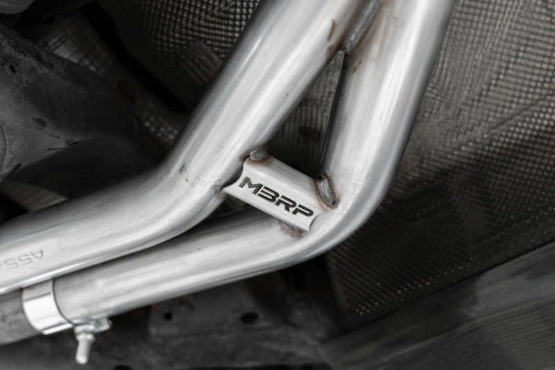 MBRP S4611304 10-16 Audi S4/S5 3.0TFSI B8/B8.5 T304 Stainless Steel 2.25in Muffler Bypass