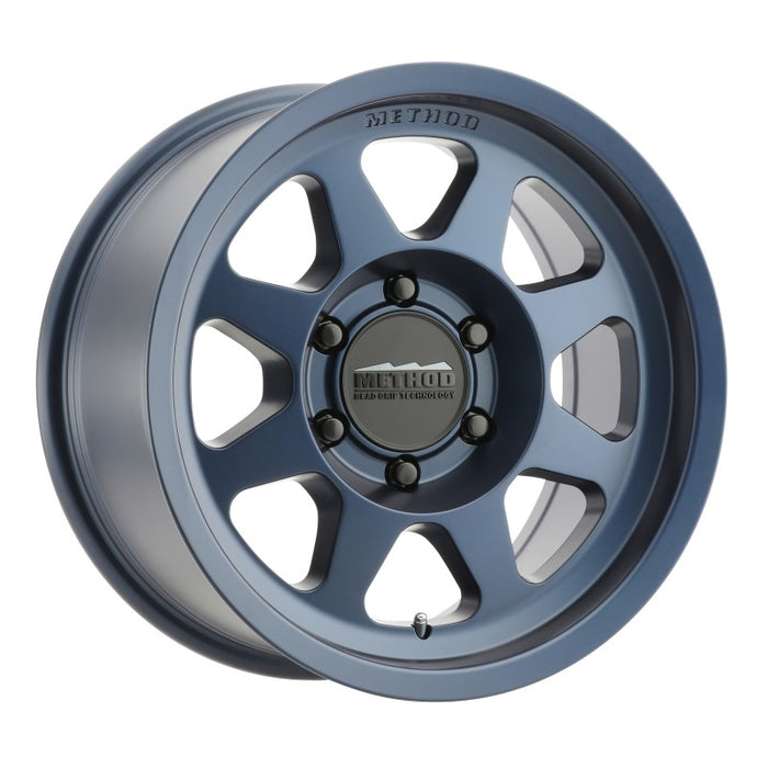 Method Wheels MR70178560600 Method MR701 17x8.5 0mm Offset 6x5.5 106.25mm CB Bahia Blue Wheel