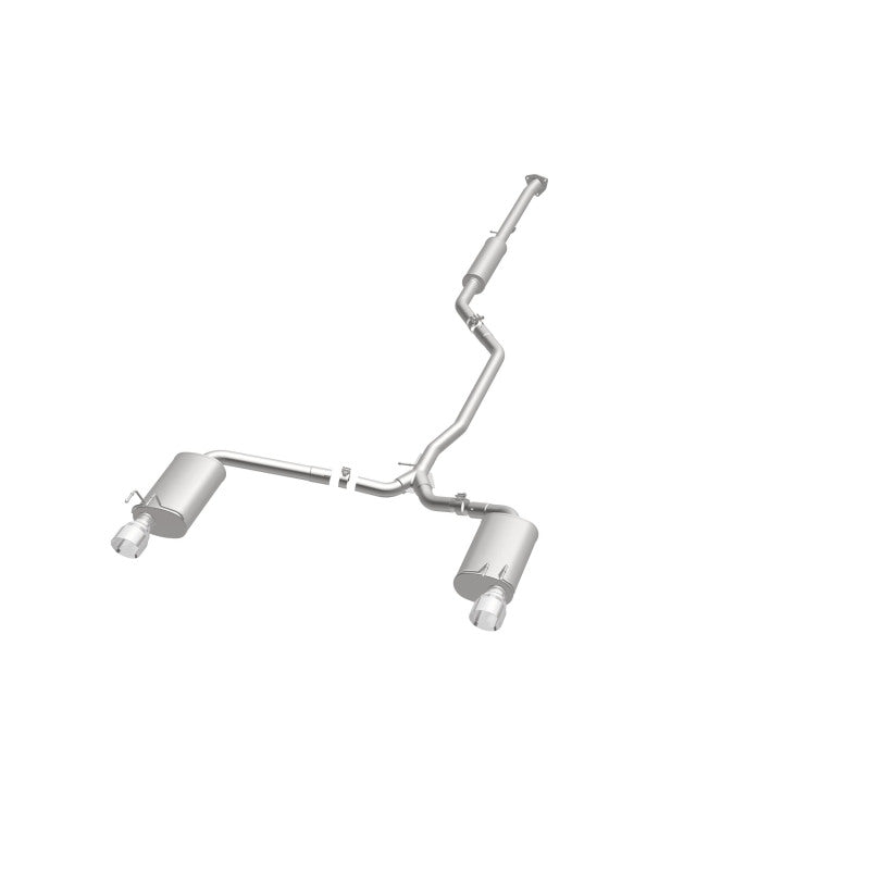 Magnaflow 19181 MagnaFlow Sys C/B 2015 Honda Accord 3.5L V6 2.5in SS Dual Split Rear Polished 4.5 Tip