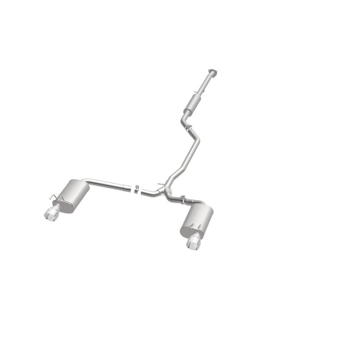 Magnaflow 19181 MagnaFlow Sys C/B 2015 Honda Accord 3.5L V6 2.5in SS Dual Split Rear Polished 4.5 Tip