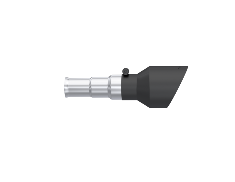 MBRP T5199BLK 19-24 RAM 1500 5.7L Hemi 3in Inlet 5in OD Dual Wall Angle Cut T304 BLK Tips - Pairs