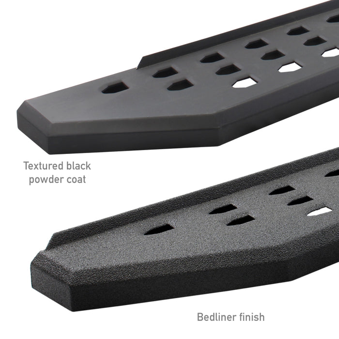 Go Rhino 69400048PC RB20 Running Boards - Tex Black - 48in