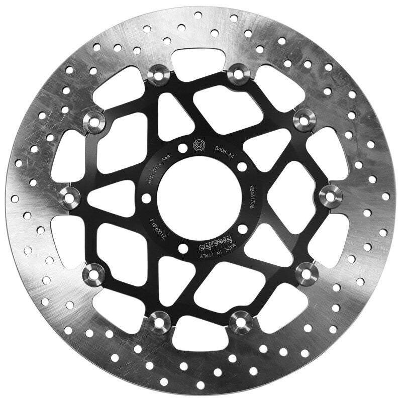 Brembo OE 78B408A4 21-23 Ducati Multistrada V4 Pikes Peak 1158CC 330x5mm Brake Disc - Front Floating