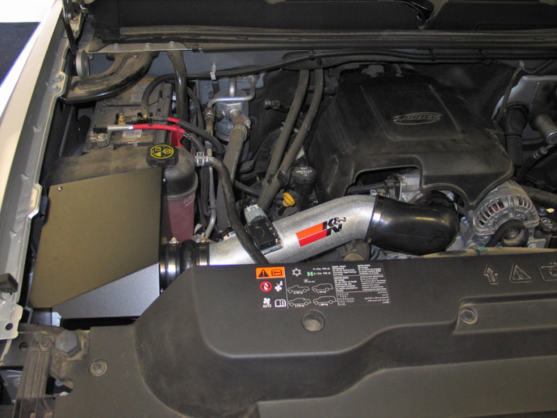 K&N Engineering 77-3076KTK K&N 11-12 Chevy Silverado 2500/3500 HD / 11-12 GMC Sierra 2500/3500 HD High-Flow Perf Intake Kit
