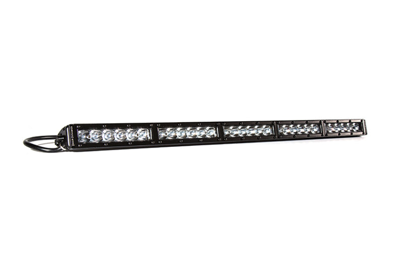 Diode Dynamics DD5032 30 In LED Light Bar Single Row Straight Clear Combo Each Stage Series
