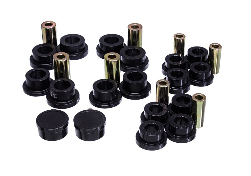 Energy Suspension 11.3111G 2016 Mazda Miata Black Front Control Arm Bushing Set