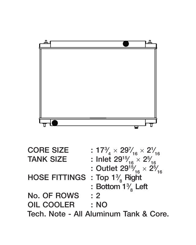 CSF 7041 08-18 Nissan GT-R Radiator