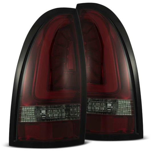 AlphaRex 680040 05-15 Toyota Tacoma PRO-Series LED Tail Lights Red Smoke