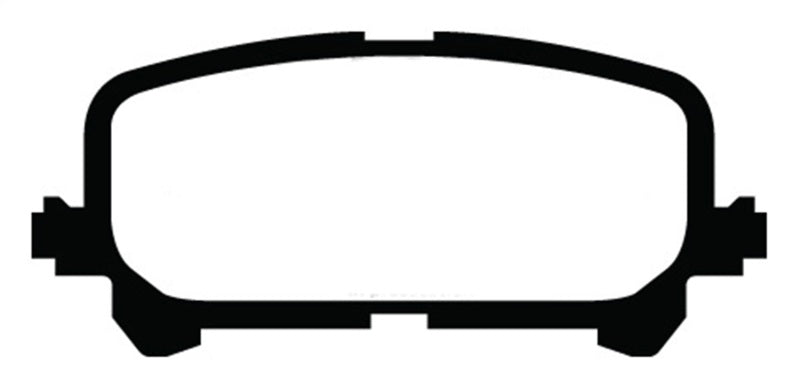 EBC DP63025 14+ Acura MDX 3.5 Greenstuff Rear Brake Pads