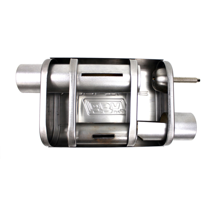 BBK 31025 VariTune Adjustable Performance Muffler 2-3/4 Offset/Offset Stainless Steel