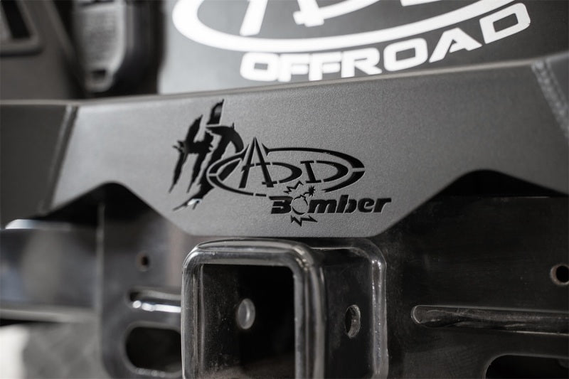 Addictive Desert Designs R160051280103 17-20 Ford Super Duty Bomber HD Rear Bumper w/ Mounts For Cube Lights