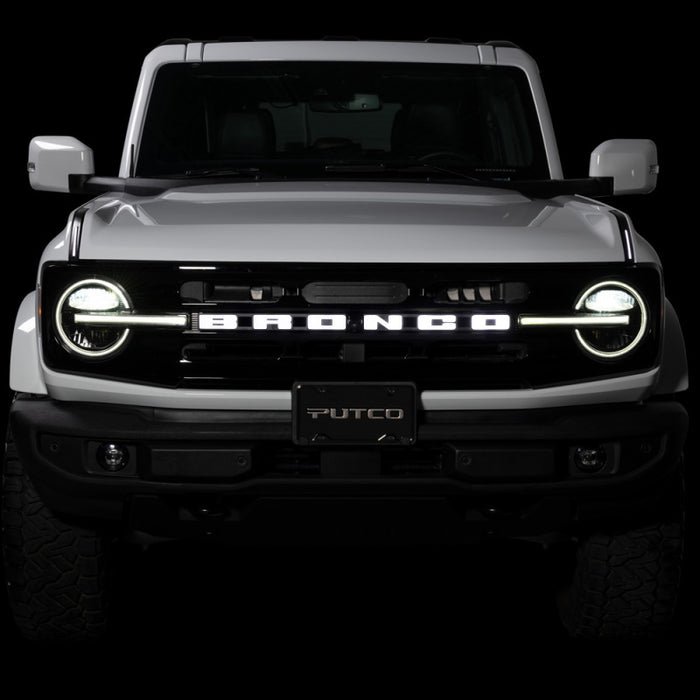 Putco 92852 Ford Bronco 21-23 Ford Bronco Emblem (Fits Models w/ Front Camera)