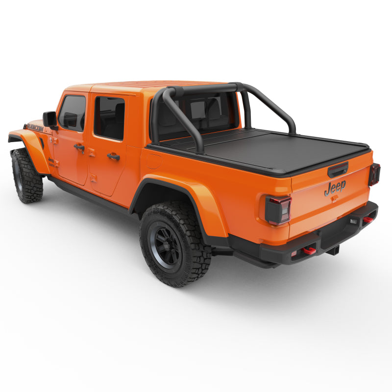 EGR SBAR0162 20-22 Jeep Gladiator RollTrac S-Series Black Powder Coated Sports Bar Jeep Gladiator