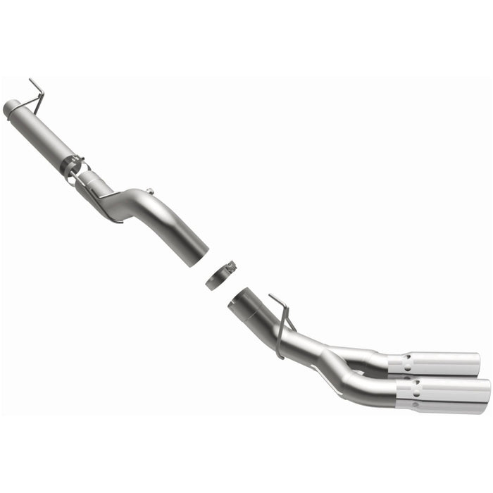 Magnaflow 19422 MagnaFlow CatBack 2018 Ford F-150 V6-3.0L Dual Exit Polished Stainless Exhaust - MF Series