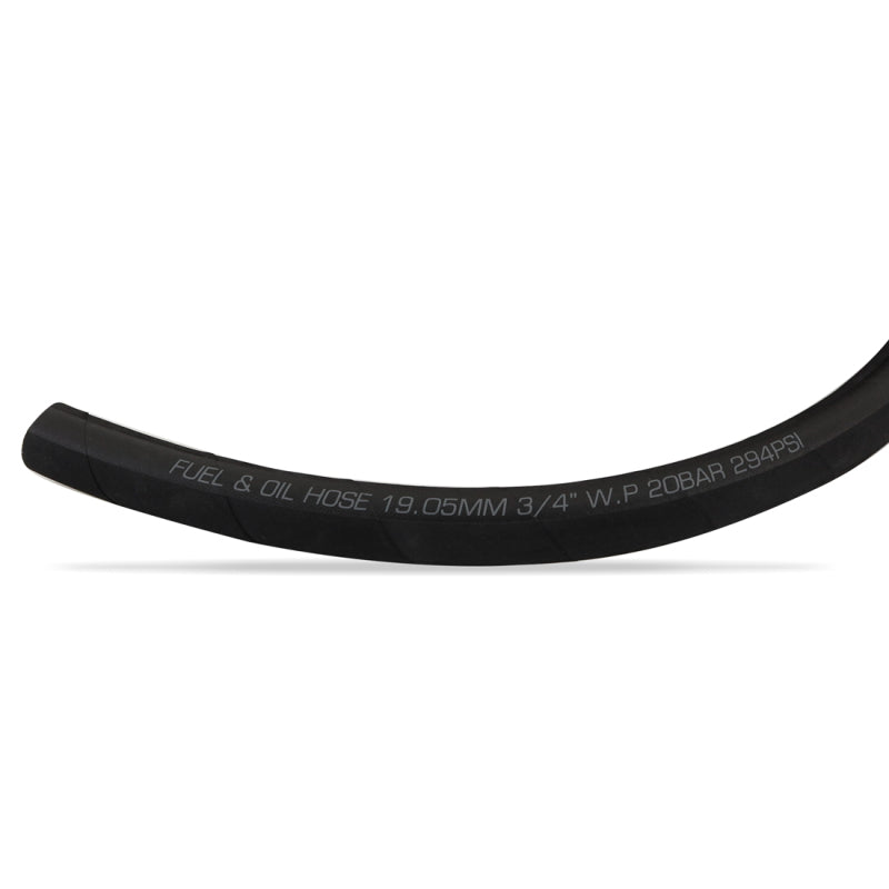 Mishimoto MMHOSE-PL-12-240 Push Lock Hose, Black, -12AN, 240in Length