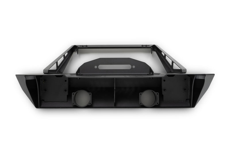 DV8 Offroad FBJL-06 07-23 Jeep Wrangler/Gladiator JT/JK/JL FS-25 Stubby Front Bumper w/Plated Bull Bar