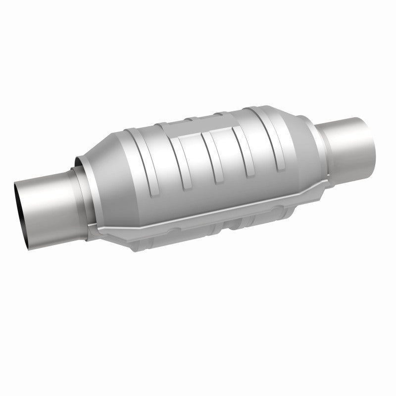 Magnaflow 51205 MagnaFlow Conv Univ 2.25in Inlet/Outlet Center/Center Round 9in Body L x 5.125in W x 13in Overall L