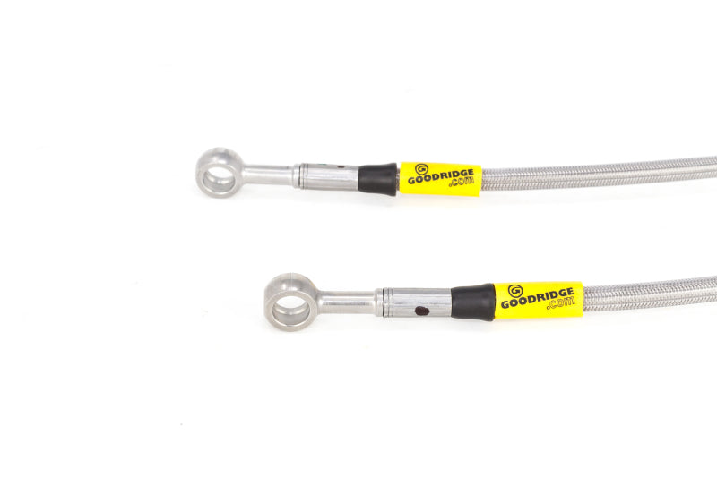 Goodridge 20028 12-15 Honda Civic Si / 13-15 Acura ILX 2.4L (Lrg Disc) Stainless Steel Brake Line Kit