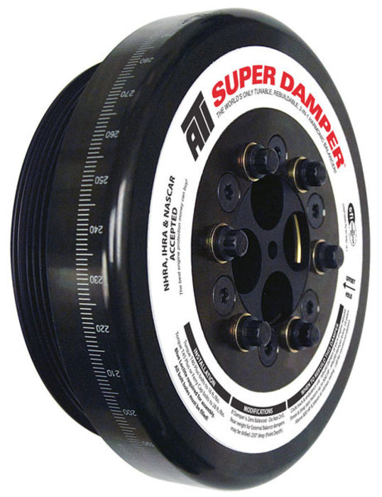 ATI ATI917365 Damper - 8.074in - Steel - 8 Grv - Cummins - 4BT - 6BT - 3.9L - 5.9L - 3 Ring - Diesel