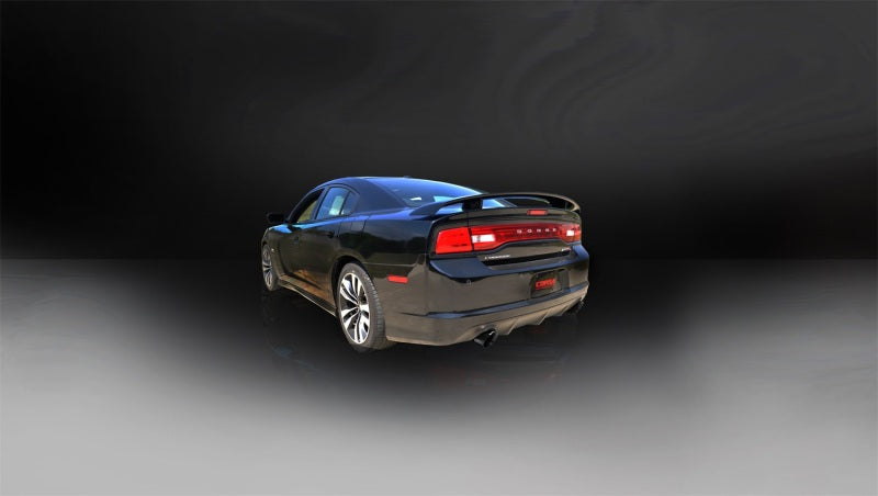 CORSA Performance 14464BLK Corsa 2012-2014 Dodge Charger SRT-8 6.4L V8 Black Xtreme Cat-Back Exhaust
