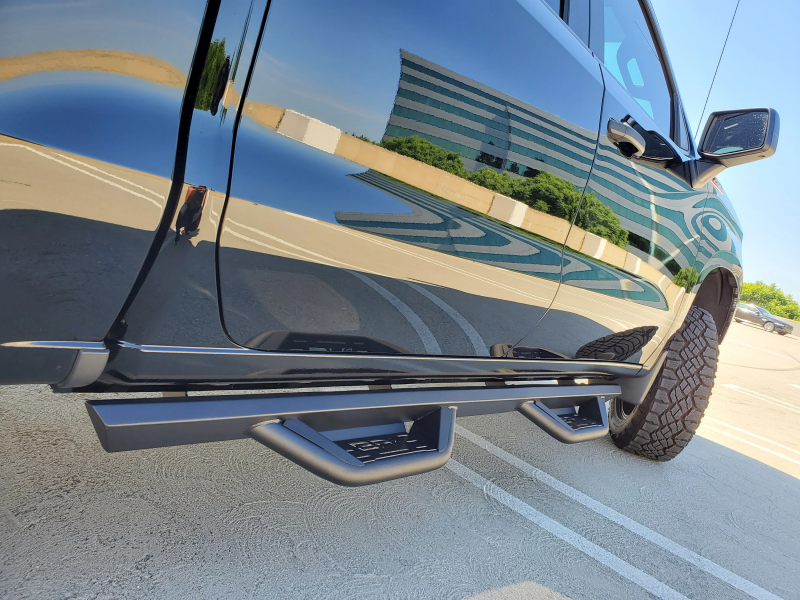 Body Armor 4x4 GM-4200 19-22 Chevrolet Silverado 1500/2500/3500 Crew Cab Ambush Side Steps - Black