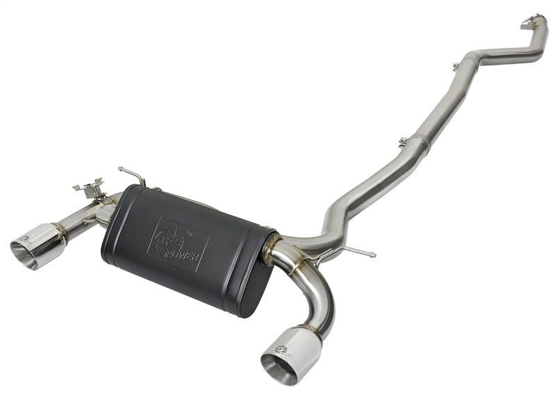 aFe 49-36334-P afe POWER MACH Force-Xp 16-17 BMW 340i/340ix/ 3.0L 304 SS Cat-Back Exhaust System