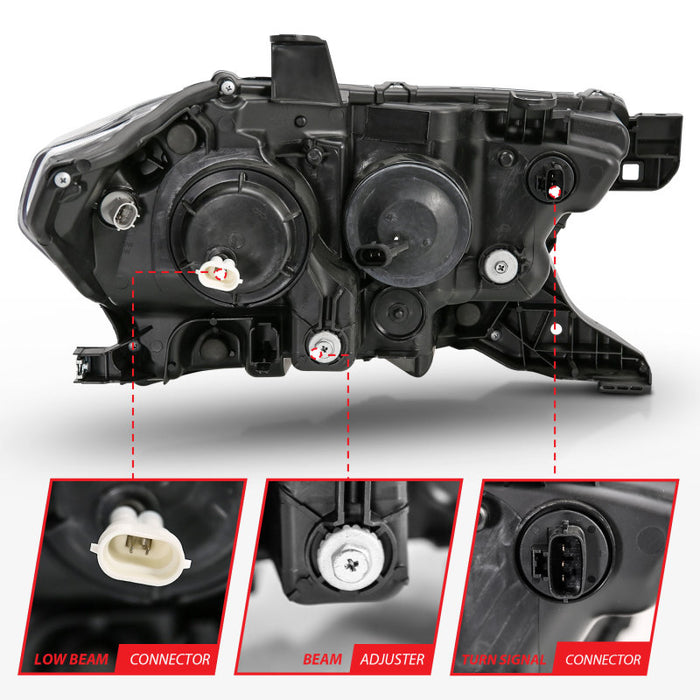 ANZO 111396 ANZ LED/Projector Headlights