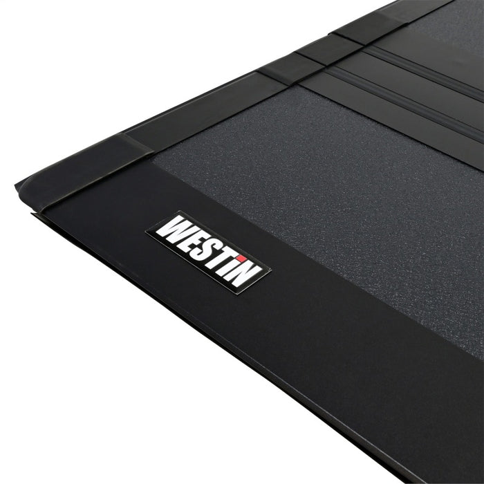 Westin 19-46355 15-25 Ford F-150 5ft. 7in. Bed Hard Tri-Fold Tonneau Cover - Black