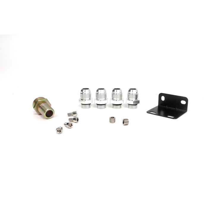 BLOX Racing BXGA-00115-PO Remote Oil Filter Relocation Kit - Polished